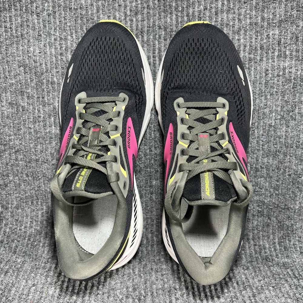 Brooks Adrenaline GTS 23 Women's Size 9.5 Neon Coral Black Shoes‎ 1203811D037 - Picture 12 of 13